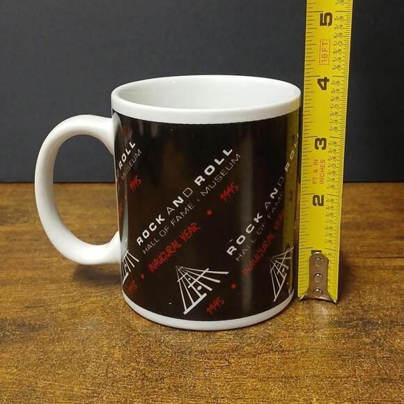 Vintage 1995 Rock & Roll Hall of Fame Inaugural Year Coffee Tea Mug - Picture 8 of 8